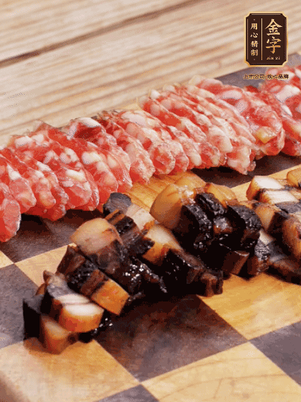 金字二八臘腸、金字醬油肉切薄片