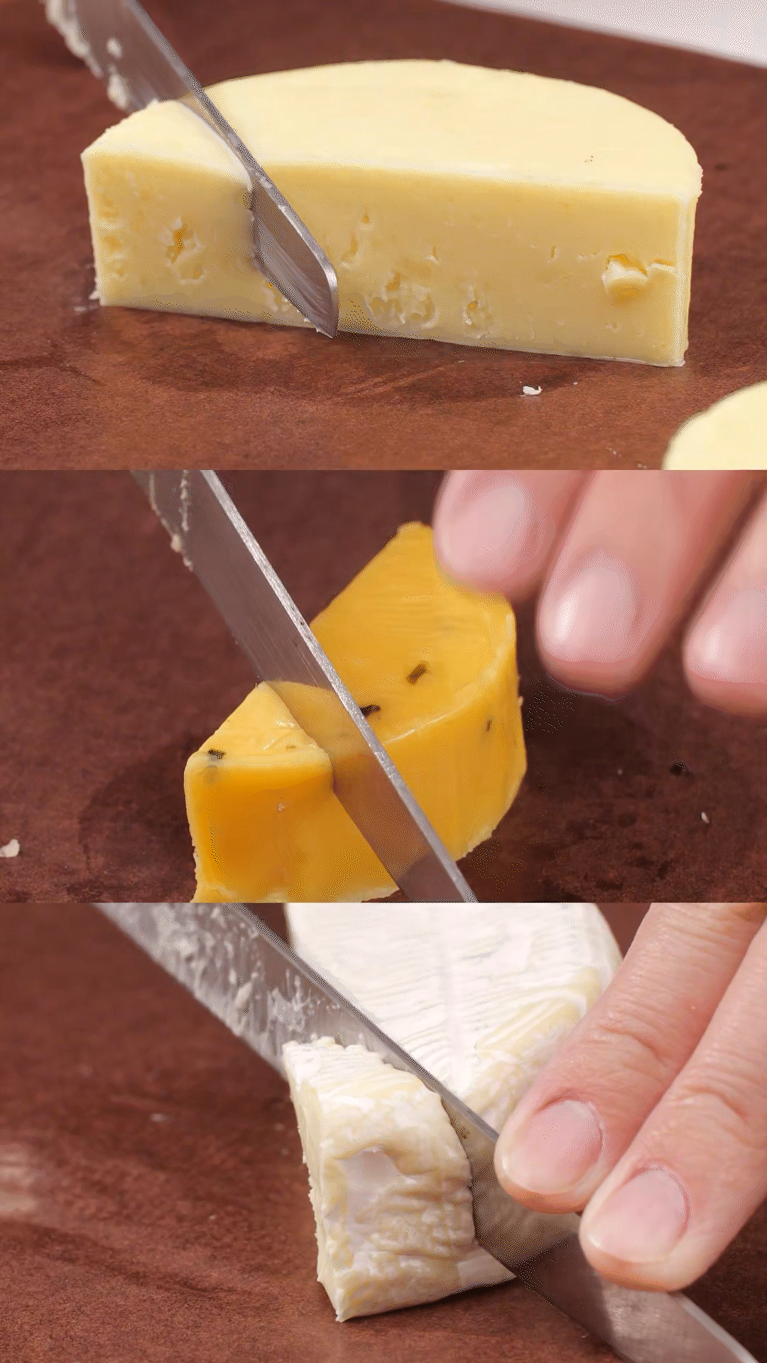 開(kāi)心果去殼去皮、奶酪切塊，